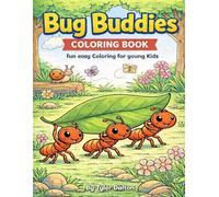 Bug Buddies Coloring Book: Fun and Easy Coloring for Kids ages 4 and up