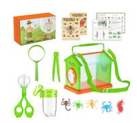 Bug Catcher for Kids - 12 Pcs Bug Hunting Kits for Children with Magnifier, Insect Trap, Tweezers & Bug Box, Outdoor Bug Collecting Kit for Kids, Explorer Toys for Boys & Girls Aged 3-8