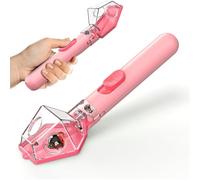 Bug Catcher for Kids with 6X Magnifying Glass, Portable Insect Catching & Observation Kit, STEM Educational Outdoor Nature Exploration Toy for Boys & Girls Ages 3+ (Green) (Pink)