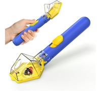 Bug Catcher for Kids with 6X Magnifying Glass, Portable Insect Catching & Observation Kit, STEM Educational Outdoor Nature Exploration Toy for Boys & Girls Ages 3+ (Green) (Blue)
