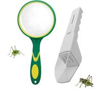 Bug Catcher Handheld with Magnifying Glass Kids, Childrens Magnifying Glasses Tool Set with Clear Window, Bug Catchers for The Home indoor Classroom Science Nature Exploration
