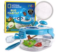 NATIONAL GEOGRAPHIC Bug Catcher Kit for Kids - Kids Bug Habitat with Magnified Viewer, Bug Catcher, Tweezers & Learning Guide, Insect Habitat, Outdoor Toys, Kids Bug Catching Kit, Bug Cage, Bug Box