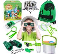 Bug Catcher Set Age 3+ and Kids Explorer Kit, Outdoor Bug Catching Explorer Adventure Kit, Summer Outdoor Toys for Kids Ages 4-8