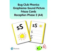 Bug Club Phonics Grapheme-Sound Picture Frieze Cards Reception Phase 2 (A4) (Phonics Bug)