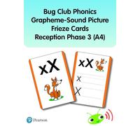 Bug Club Phonics Grapheme-Sound Picture Frieze Cards Reception Phase 3 (A4) (Phonics Bug)