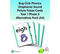 Joyce Watson Bug Club Phonics Grapheme-Sound Picture Frieze Cards Year 1 Phase Joyce Watson Multicolor