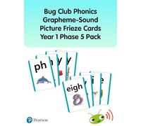 Pearson Education Bug Club Phonics Grapheme-Sound Frieze Cards Year 1 Phase 5 Pack BUG CLUB ON ALP