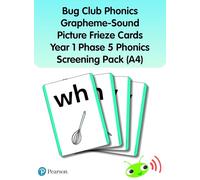 Bug Club Phonics Grapheme-Sound Picture Frieze Cards Year 1 Phase 5 Phonics screening pack (A4)