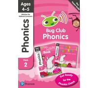 Bug Club Phonics Learn at Home Pack 2, Phonics Sets 4-6 for ages 4-5 (Six stories + Parent Guide + Activity Book)