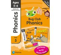 Bug Club Phonics Learn at Home Pack 5, Phonics Sets 13-26 for ages 5-6 (Six stories + Parent Guide + Activity Book)