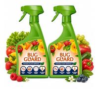 Bug Guard Natural Plant Defence Sprays - Pack of 2 x 800ml Ready to Use Organic Pest Control for Flowers, Fruit & Vegetables | Controls Aphids, Whitefly & Spider Mites | Bee & Wildlife Friendly