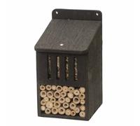 Bug House - Plywood/Bamboo - L16 x W13 x H24 cm Buttercup Farm Black One Size