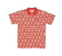 Bug Jacquard Polo Shirt - male - Obey - Polo Shirts - Red - XL - Tops XL