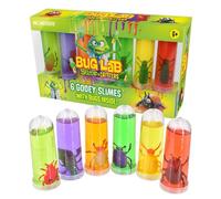 Bug Lab Slime & Critters Sensory Toy Set Bright Coloured Stretchy Slime With Plastic Bugs Inside Novelty Childrens Party Favour Sensory Play STEM Educational Fun For Kids