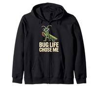 Bug Life Chose Me + Bug Enthusiasts + Fun Mood + Everyday Zip Hoodie