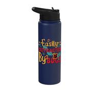 Bug Lover - Easily Distracted By Bugs Stainless Steel Insulated Water Bottle
