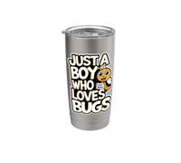Bug Lover I Boys Bug Graphic Bug Fan I Insect Lover I Bugs Stainless Steel Insulated Tumbler