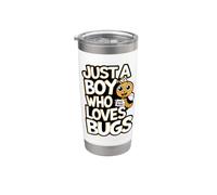 Bug Lover I Boys Bug Graphic Bug Fan I Insect Lover I Bugs Stainless Steel Insulated Tumbler