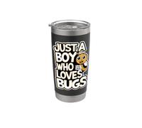 Bug Lover I Boys Bug Graphic Bug Fan I Insect Lover I Bugs Stainless Steel Insulated Tumbler