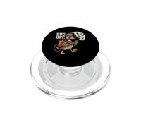 Bug Off. Duck Pest Control Exterminator Mascot PopSockets PopGrip for MagSafe