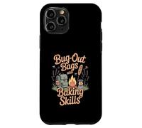 Bug-Out Bags And Baking Skills Funny Prepper Case for iPhone 11 Pro