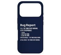 Bug Report for Software Tester, QA Engineer, SDET or IT Tech Case for iPhone 17 Pro