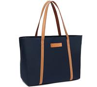 BUG Tote Bag for Women Teacher Work 15.6 Inch Laptop Bags Beach Handbag Dark Blue X-Large
