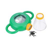 Bug Viewer, ABS Plastic Small Insect Magnifier Bug Magnifying Viewers with 4X Magnification Power and Handle for Kids Children Educational