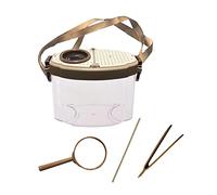 Bug Viewer explorer outdoor Dragonfly bug boxes for Children Boys and Girls A, Beige Coffee, basic version