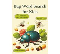 Bug Word Search for Kids