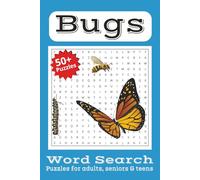 Bug Word Search Puzzle Book: Word Searches with Easy to Read Print about Insects, Nature, Animals and more | 6x9 inches, 110 pages | 50+ Puzzles … Gift for Vacations, Holidays and Free Times