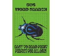 Bug Word Search: Word Searches with easy to read print about Bugs, insects, beetles, bees and more I 6x9 inches, 110 pages I 50+ puzzles… Gift for ... Times. (The Brain Builders Puzzle Series)