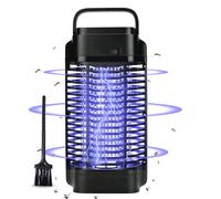 Bug Zapper, 4200V Insect Pest Fly Killer, Electric Mosquito Zapper for Indoor and Outdoor 18W, Waterproof Mosquito Killer for Flying Insect Control