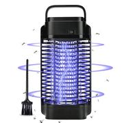 Bug Zapper, 4200V Insect Pest Fly Killer, Electric Mosquito Zapper for Indoor and Outdoor 18W, Waterproof Mosquito Killer for Flying Insect Control Lamp, Outdoor & Indoor Mosquito Killer Lamp
