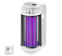Bug Zapper Indoor,USB Rechargeable Fly Killer,Hanging Mosquito Zapper,3000V 5W Electronic Mosquito Lamp,for Home,Bedroom,Kitchen,Patio,Grey