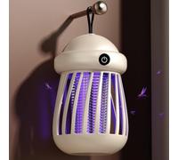 Bug Zapper Outdoor Indoor, Mosquito Killer Lamp, Rechargeable 2 in 1 Electric Fly Killer Fly Zapper, Fly Traps Patio Insects Killer Light for Home Kitchen Backyard