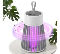 Bug Zapper USB Rechargeable, 2025 New Mosquito Killer Lamp with Ultraviolet Lamp and Lighting Lamp, Portable Electric Fly Killer, 360°Attract Insect Fly Zapper for Camping,Patio,Home