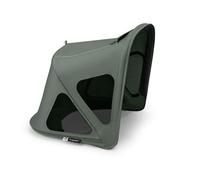 Bugaboo Breezy Sun Canopy, Extendable for Extra Coverage and Optimal Sun Protection, Water Repellent, Compatible with Fox 5 and Fox Cub Pushchairs, Forest Green