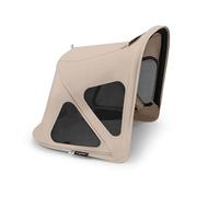 Bugaboo Breezy Sun Canopy, Extendable for Extra Coverage | Optimal Sun Protection, Water Repellent, Compatible with Fox/Cameleon 3/Lynx Pushchairs, Desert Taupe