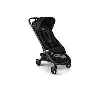 Bugaboo Butterfly 2 Lightweight Travel Stroller Cabin Size, One-Hand Fold Portable Pushchair, Baby Buggy with Reclining Seat, Storage Basket, Carry Strap - from 6 Months to 4 Years - Heritage Black