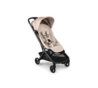 Bugaboo Butterfly 2 Lightweight Travel Stroller Cabin Size, One-Hand Fold Portable Pushchair, Baby Buggy with Reclining Seat, Storage Basket, Carry Strap - from 6 Months to 4 Years - Desert Taupe