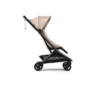 Bugaboo Butterfly 2 Lightweight Travel Stroller Cabin Size, One-Hand Fold Portable Pushchair, Baby Buggy with Reclining Seat, Storage Basket, Carry Strap - from 6 Months to 4 Years - Desert Taupe