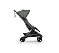 Bugaboo Butterfly 2 Lightweight Travel Stroller Cabin Size, One-Hand Fold Portable Pushchair, Baby Buggy with Reclining Seat, Storage Basket, Carry Strap - from 6 Months to 4 Years - Forest Green