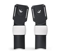 Bugaboo Car Seat Adapter for Fox, Lynx, and Buffalo Pushchairs, compatible with Bugaboo and Nuna Car Seats, Easy click-and-go system, Black