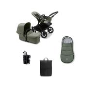 Bugaboo Donkey 5 Mono Complete Pushchair Bundle (5 pieces) - Forest Green Forest Green