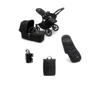 Bugaboo Donkey 5 Mono Complete Pushchair Essential Bundle - Midnight Black Midnight Black