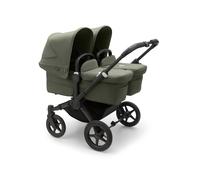 Bugaboo Donkey 5 Twin Carrycot & Seat Pushchair - Forest Green Forest Green