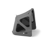 Bugaboo Donkey 6 Breezy Sun Canopy, Extendable for Extra Coverage and Optimal Sun Protection, Water Repellent, Compatible with All Bugaboo Donkey Pushchairs, Moon Grey