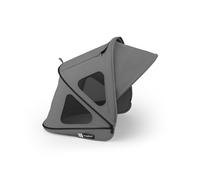 Bugaboo Dragonfly Breezy Sun Canopy, Extendable for Extra Coverage | Optimal Sun Protection, Water Repellent, Moon Grey