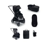Bugaboo Dragonfly Pushchair Essential Bundle - Black Midnight Black